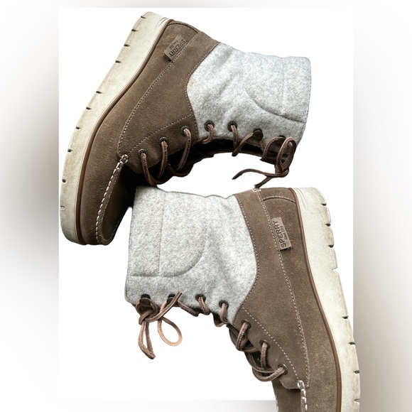 Sperry azur hatch suede lace up boots size 7.5 - Picture 2 of 6